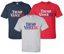 "Trump Vance '24" T-Shirt donald jd president election 2024 usa america freedom