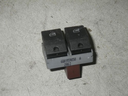 Schalter 2x Fensterheber hinten, in Tür vorn links 6Q0959858A VW POLO (9N_) 1.2