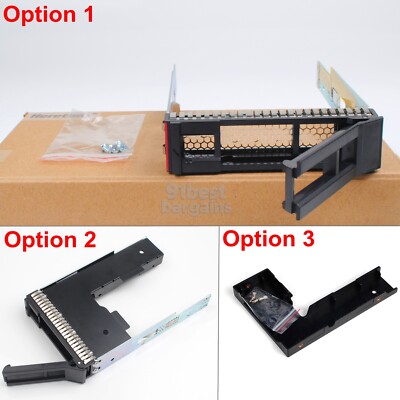 2.5'' to 3.5'' HYBRID Tray Caddy Adapter for Lenovo ThinkSystem ST250 SR250