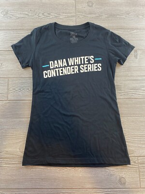 DANA WHITE'S CONTENDER SERIES Official Women Small DWCS TV Show T-Shirt
