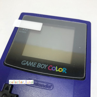 Nintendo GameBoy Colour GBC Tempered Glass Screen Protector Cover Clear ...