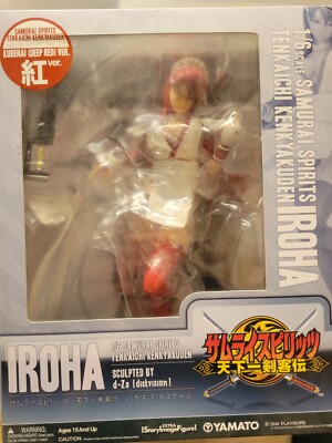 Yamato Samurai Shodown Iroha Crimson Tenkaichi Kenkyakuden Kurenai open box