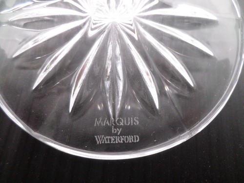 Set of 4 Waterford Marquis BROOKSIDE 8.5" Wine Water Goblets Glasses 12 oz. - Picture 6 of 9