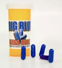 (JOKE ITEM) Big Blue Mega Dose Viagra Joke Pills,Fun Gag Gift Novelty Bar Prank