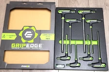 Grip Edge 8pc Metric Hex RPT T-Handle Driver Set w/ Foam Tray, 2-10MM #PHM8S
