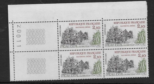 1984 facteur cheval bloc de 4 coin de page N° 2324 NEUF **