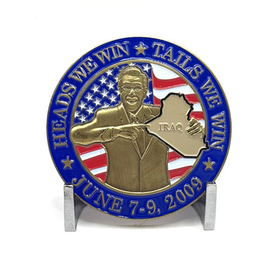 CHALLENGE COIN - ''Going Commando'' Stephen Colbert Operation Iraqi Stephen 2009