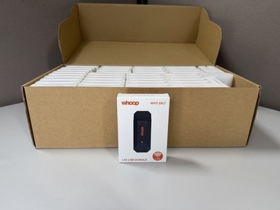 Lot of 43 Whoop WHT-25LT 4G LTE USB Dongle Modem CAT4 150Mbps T-Mobile Open Box