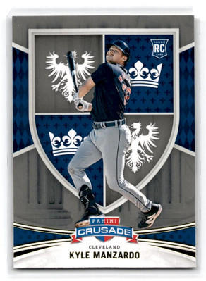 2024 Panini Crusade #124 Kyle Manzardo Silver