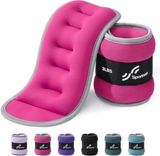 Sportneer Ankle Weights Wrist Weights Pair of 1/2/4/6/10 LBS for Men Women Kids