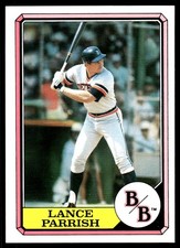 Lance Parrish 1987 Topps Boardwalk and Baseball #19 Tigers MLB READ FREE SHIP