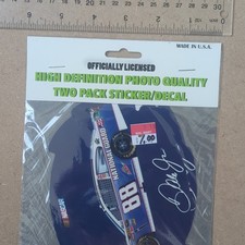 2-pack Stickerdecal Rr Official Nascar 88 Dale Jr Bumper Sticker Made In Usa 2-pack Stickerdecal Rr Official Nascar 88 Dale Jr Bumper Sticker Made In Usa