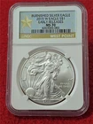 2015-W  Silver Eagle Dollar ASE NGC MS 70 EARLY RELEASES BURNISHED        #T2031