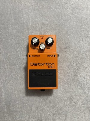 Boss DS-1 Distortion Electric Guitar Pedal Orange, Battery-Operated