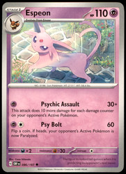Espeon 086/197 Obsidian Flames Uncommon