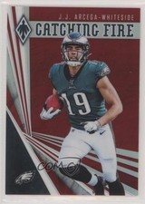 2019 Panini Phoenix Catching Fire Red 39/299 JJ Arcega-Whiteside #7 00ii