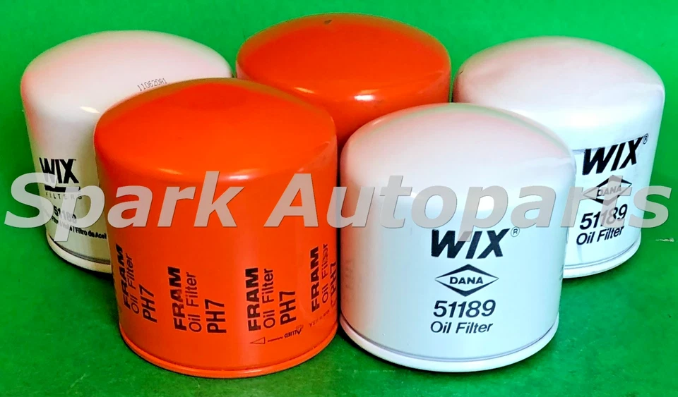 Lot of 5 Engine Oil Filter WIX 51189 FRAM PH7 For ALFA ROMEO, LADA, FIAT Foto 2 de 3