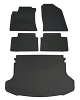 Gummi FußMatten Kofferraumwanne FüR Hyundai I30 III Fastback 2017- Gummimatten