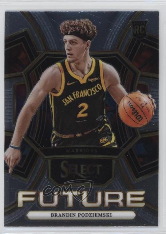 2023-24 Panini Select Select Future Brandin Podziemski #11 14dq
