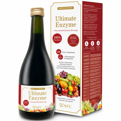 Japan Ultimate Enzyme Drink   Natural Digestive Support for Gas, Bloating & Cons