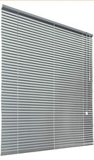 Aluminum Venetian Blinds (110 * 130cm, Grey)