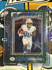 2024 Panini Donruss Optic - Rated Rookie Kimani Vidal Green Velocity Prizm (RC)