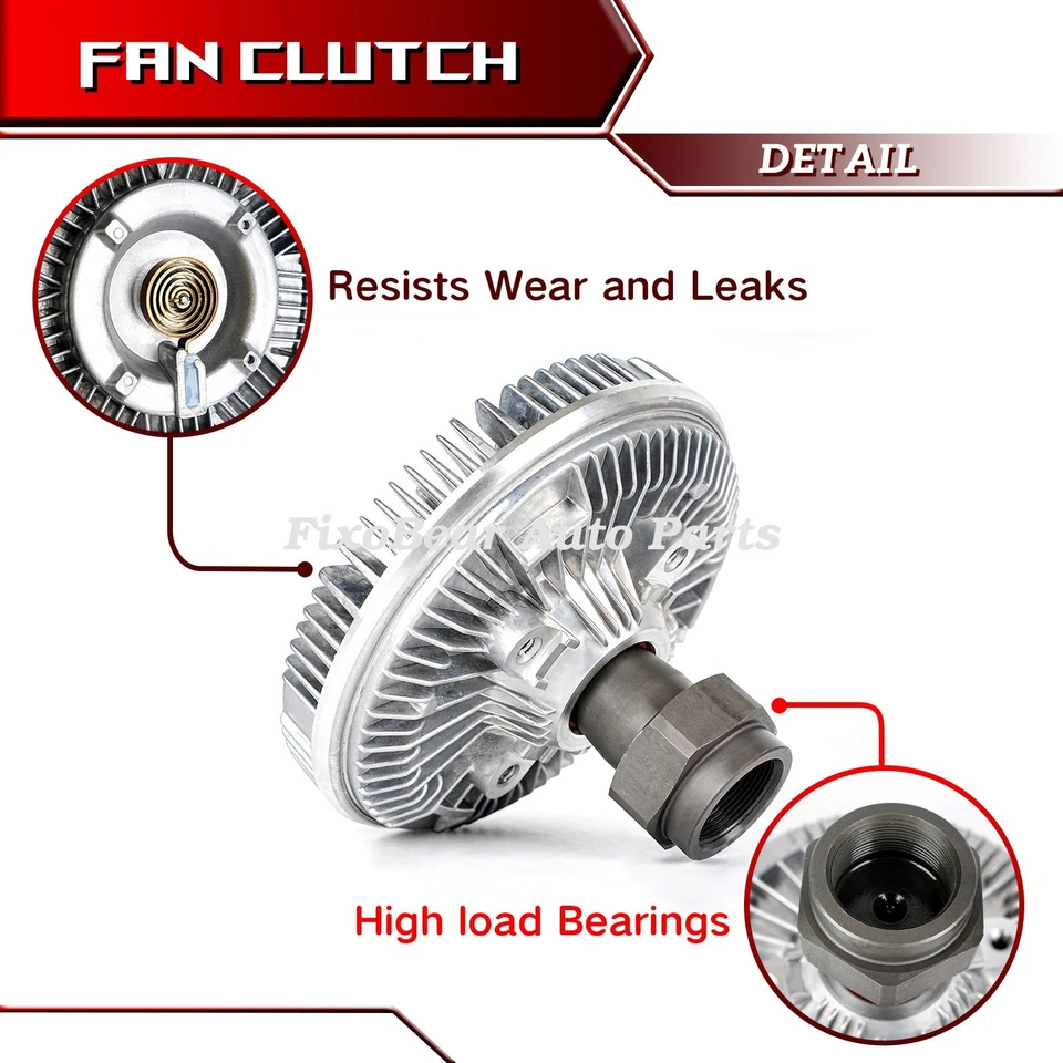 Fan Clutch For Ford Excursion F150 F250 F350 F450 F550 Super Duty 1999-2003 2837 - Image 4 of 4