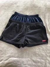Lot Of 2 Y2K Soffe Pull On Shorts Womens XL, Active, Cheer, Workout, Running
