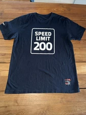 Exotics Racing Las Vegas Men’s Size Large T-Shirt Black Speed Limit 200. E1