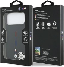 BMW M Series Silicone Tricolor Line Case with...