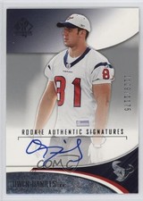 2006 SP Authentic Rookie Authentic Signatures /1175 Owen Daniels #216 Auto 14tz