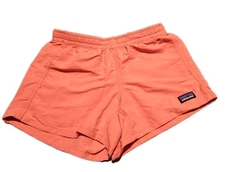 Patagonia Kids Baggies Shorts 4” Unlined Size Medium Pink EUC 67067