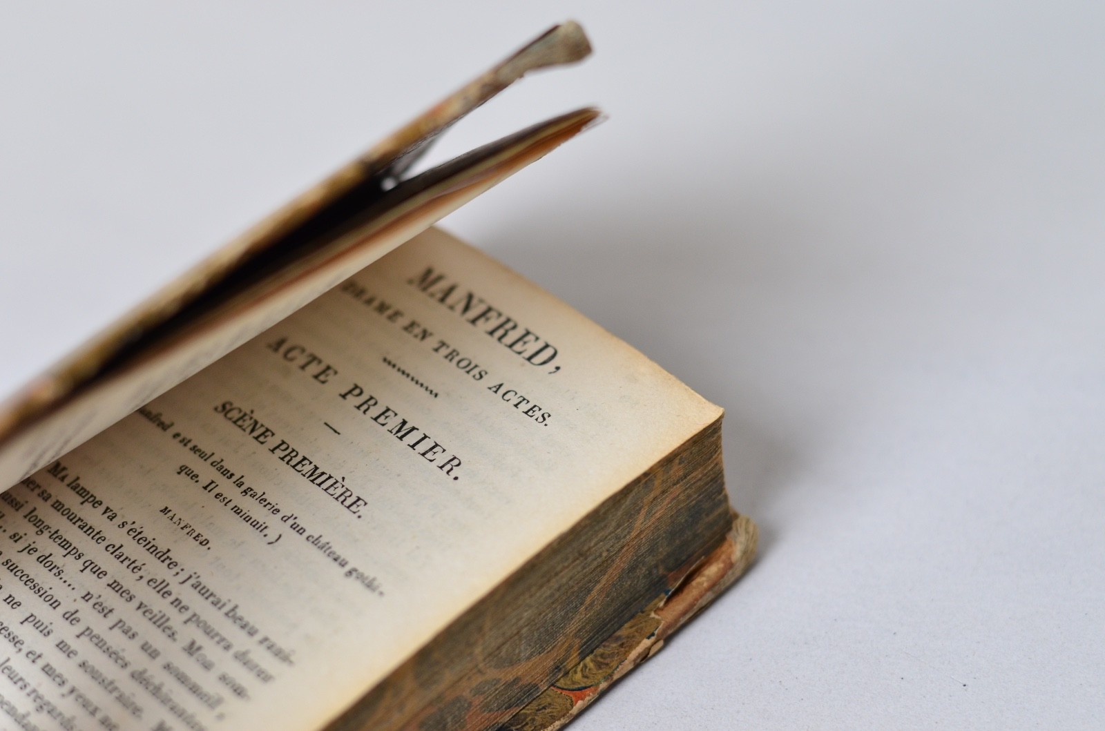 Antique Leather Bound Complete Dramatic Poems by Lord Byron (Sardanapalus) 1827