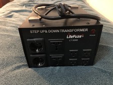 LiteFuze LT-5000 5000 Watt Step Up  Down Transformer