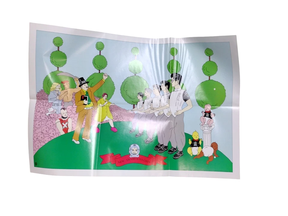 DEVO New Traditionalists Vinyl w/ POSTER!! Original LP, BSK 3595, 1981 - Image 2 of 4