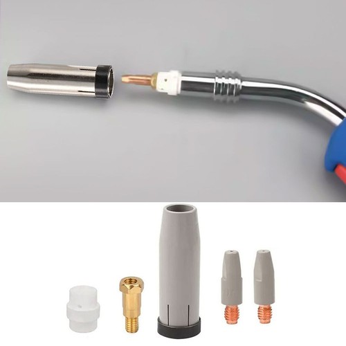 MIG Torch Nozzles Non-stick Nozzles High Temperature Resistance For MIG Welding - Afbeelding 10 van 11