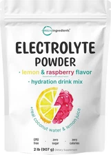 Micro Ingredients Electrolyte Powder, 2 lbs (139 32 Ounce (Pack of 1) 