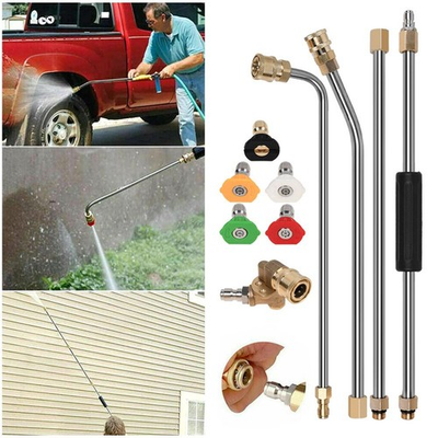 #ad #ad High Pressure Washer Gun Extension Wand Lance Gutter Cleaner Nozzles Set 4000PSI $30.00