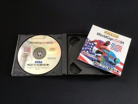 Sega Mega CD game World cup USA 94 with manual