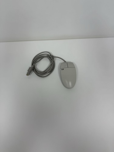 Ratón Trackball PS/2 Gris HP De Colección 2 Botones Con Cable 5182-8864 M-S34