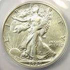 1920-D Walking Liberty Half Dollar 50C Coin - Certified ANACS XF45 (EF45) - Rare