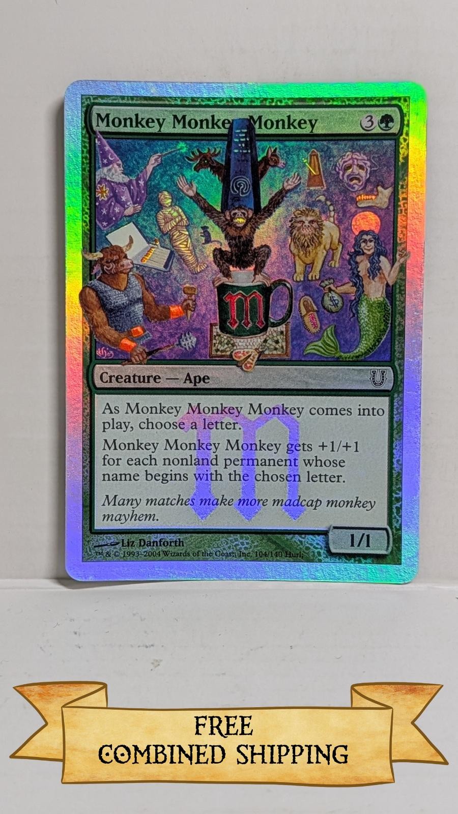 Monkey Monkey Monkey (Alternate Foil) Unhinged Foil