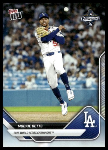 2025 Topps Now WS-2 Mookie Betts