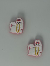 Lisa Frank Colorful Funny Groovy For Crocs Shoe Charms 2 Pc