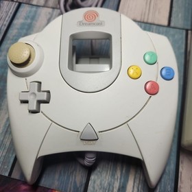 White Sega Dreamcast Console System with OEM Controller & Sonic Adventure WORKS!