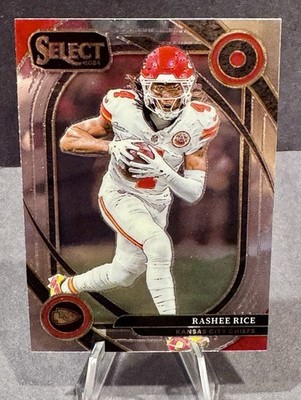 2024 Panini Select Rashee Rice Club Level #288 Kansas City Chiefs