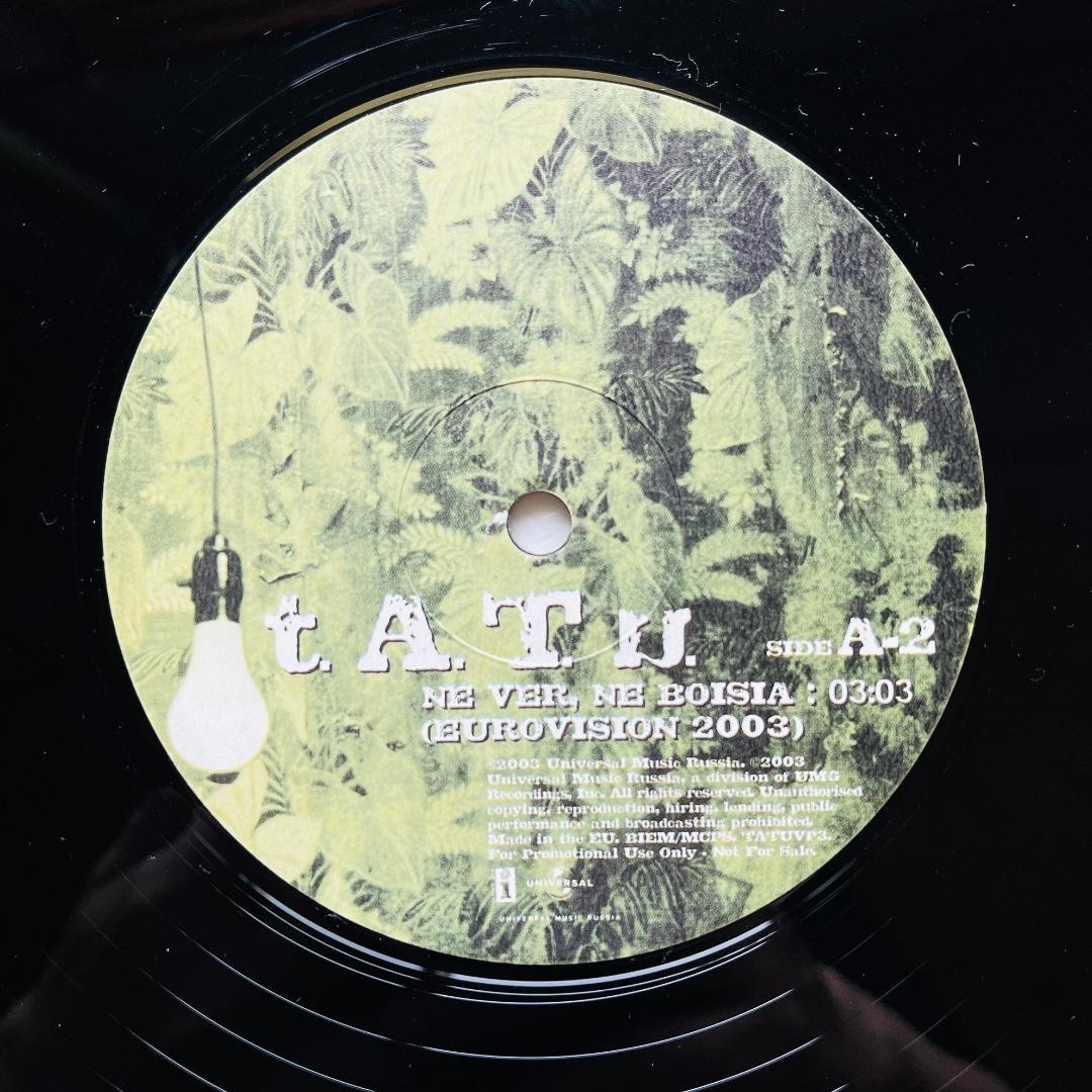 Eu Promo Record T.A.T.U. How Soon Is Now | eBay