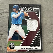 2023 Panini Elite Extra Edition - Future Threads #FT-BM Blake Mitchell Royals 