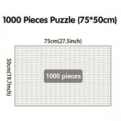 Personalisiertes individuelles Fotopuzzle 35-1000 Teile Karton Holz