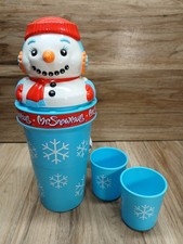 Vintage Lanard Toys MR.SNOWMAN Shaved Ice Snow Cone Maker.
